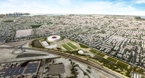 Construction work has already begun on site in Al Thumama district, 12km from Doha’s Hamad International Airport / Supreme Committee for Delivery & Legacy