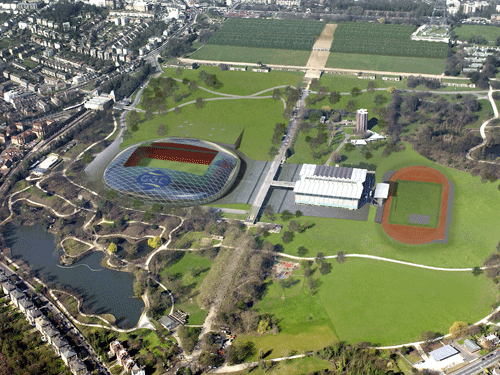 Crystal Palace's proposals for the National Sports Centre site