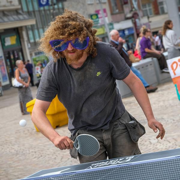 Table Tennis England wants to encourage everyone to pick up a bat