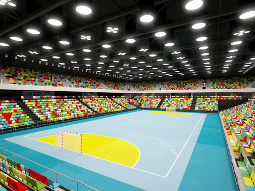 Work starts on 2012 Handball Arena