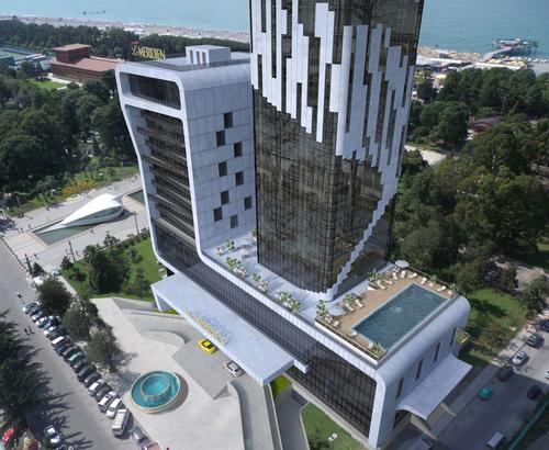 This is the brand's first location in the Republic of Georgia / Le Meridien