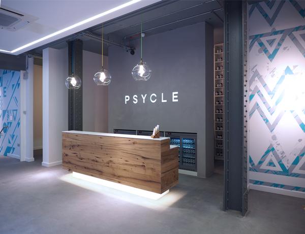 Psycle has a high-end boutique design, with premium products on offer