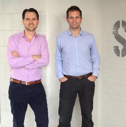 PayasUgym co-founders Jamie Ward (left) and Neil Harmsworth (right)