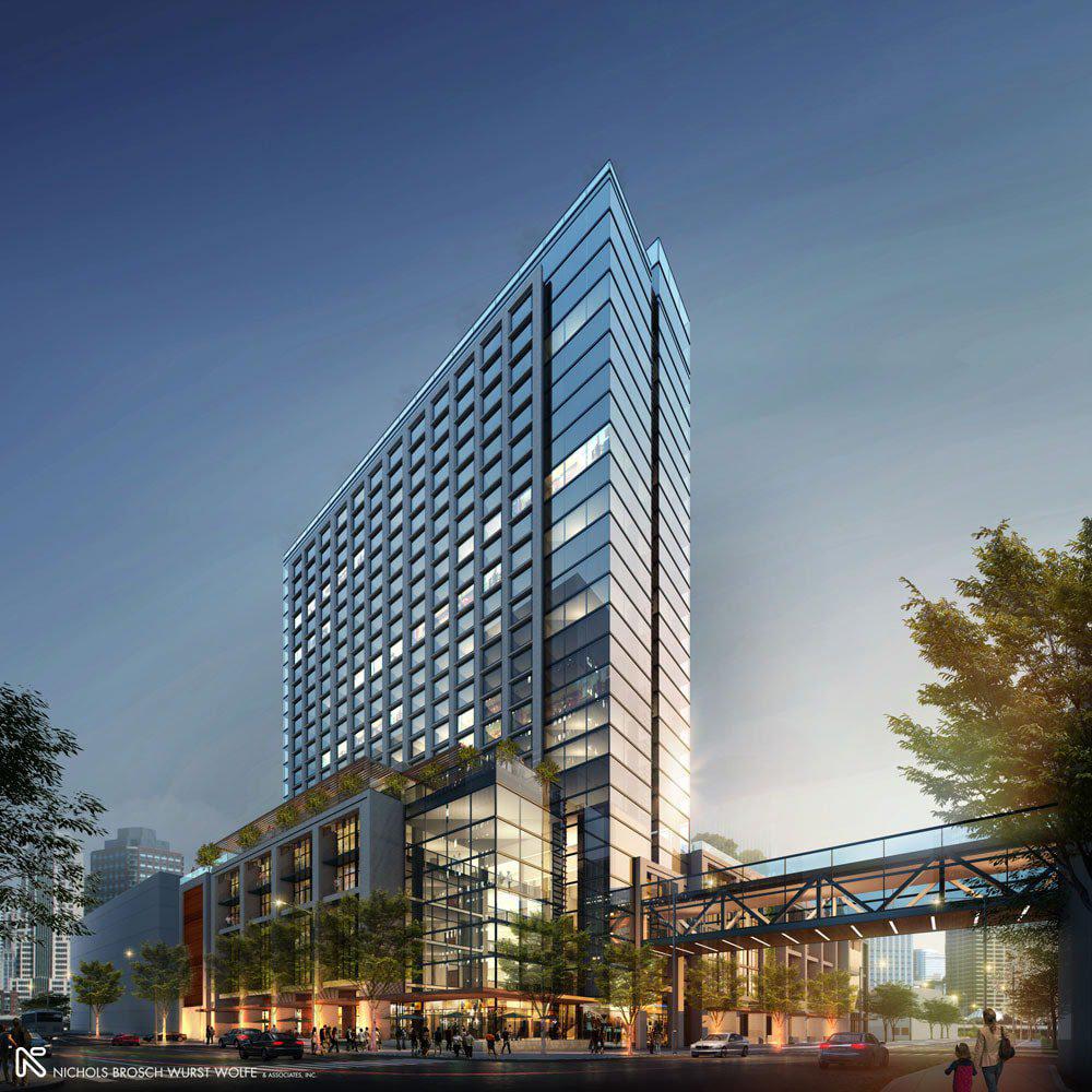 The Water Street in Tampa – one of the projects to have registered its interest in achieving the new WELL standard
The Water Street in Tampa – one of the projects to have registered its interest in achieving the new WELL standard
