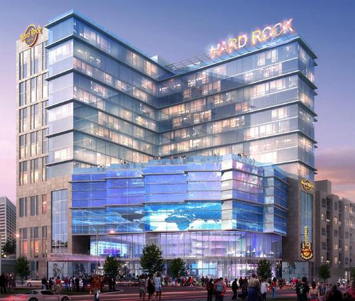 Designed by Atlanta-based Gensler, the Hard Rock Hotel Atlanta will feature a Rock Spa that will include the brand’s signature music-infused spa treatments / Hard Rock Hotels