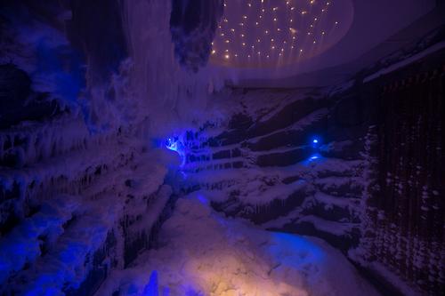 The first snow grottos in Qatar will debut at the Katara Beach Club