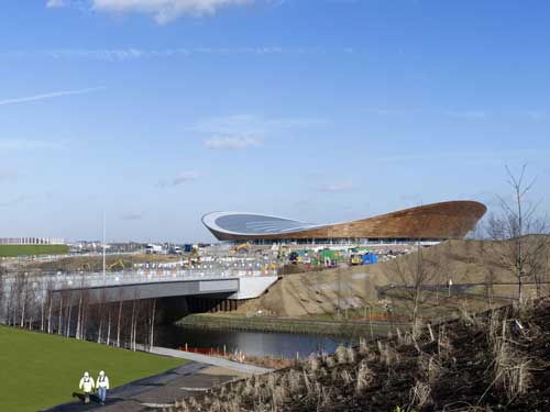 The London 2012 Velodrome is one of the six shortlisted schemes