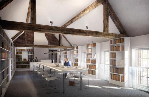 New spaces are being created for the Geffrye library / Wright & Wright Architects