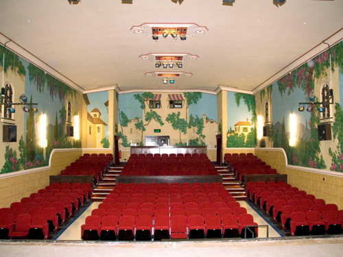 The interior of the Regal Cinema