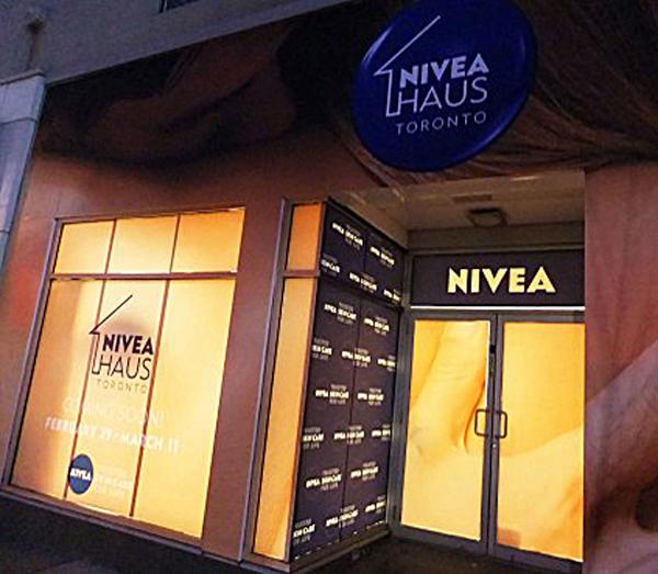 In previous years, Nivea Haus recreated a pop-up based on its flagship spa in Germany and took over stores in popular shopping districts