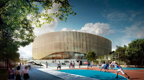 134m euro indoor sports and music arena for Copenhagen