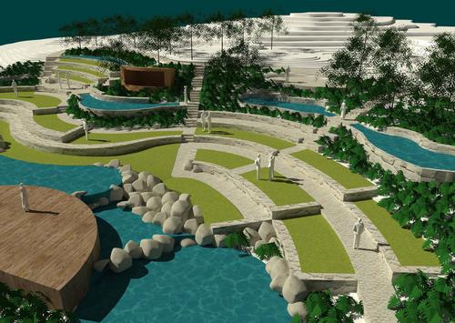 The hot springs will also add 126 rooms of overnight accommodation, including 22 private lodges with access to their own private thermal hot spring pool,
