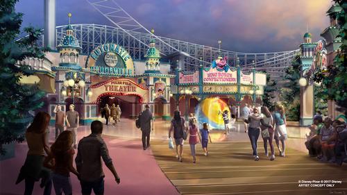 Pixar Pier was one of several announcements made by Disney for its parks during D23 earlier this year