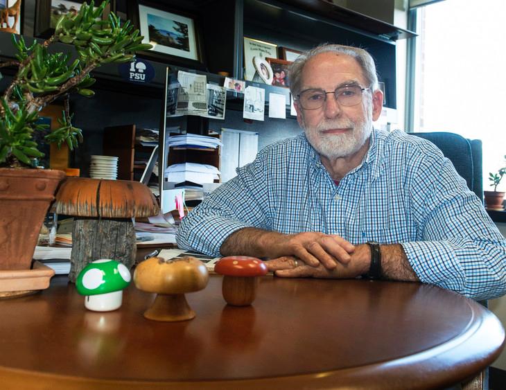 Robert Beelman, professor emeritus of food science and director of the Penn State Center for Plant and Mushroom Products for Health, says that the porcini mushroom has the highest level of the antioxidants / Penn State Robert Beelman, professor emeritus of food science and director of the Penn State Center for Plant and Mushroom Products for Health, says that the porcini mushroom has the highest level of the antioxidants / Penn State