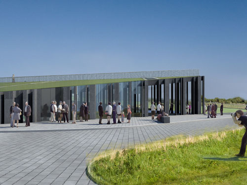 The new GBP18.5m visitor centre for Giant's Causeway