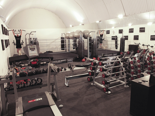 Former marine opens London gym