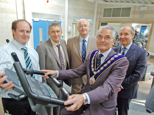Council unveils new St Davids Sports Hall