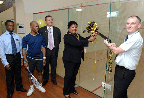 Revamp for Haringey squash courts