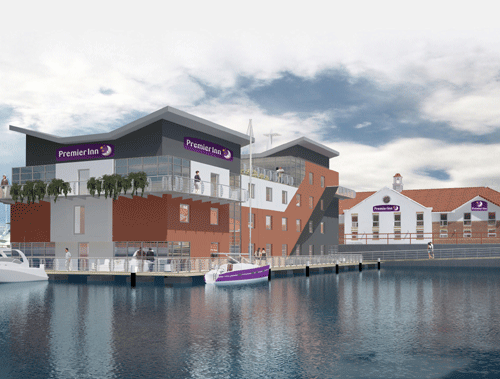 Premier Inn 'floatel' plans approved