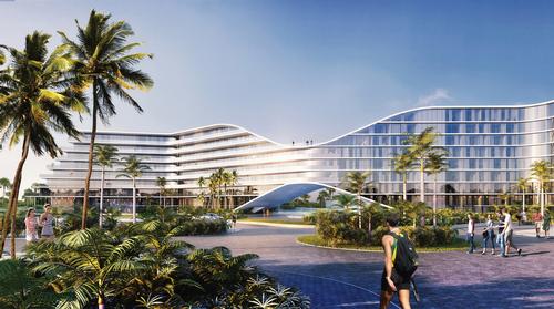 Designed by Miami-based Arquitectonica, the eight-storey Lake Nona Resort will be located along the southern shore of Lake Nona, within the community’s growing Sports & Performance District