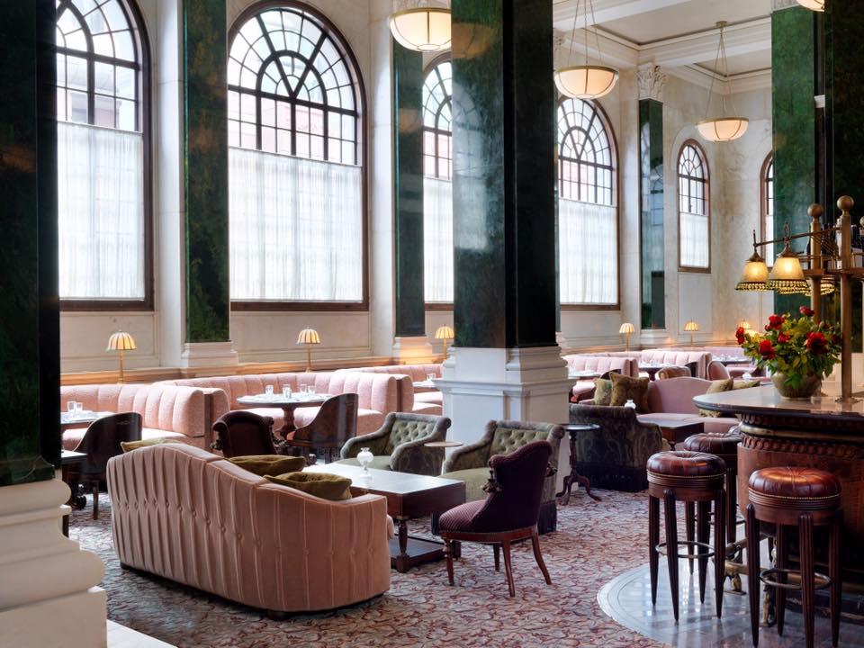 The creative team have transformed the Grade I listed former Midland Bank Building to include 252 bedrooms, nine restaurants, a member’s club and extensive health and leisure facilities / The Ned London