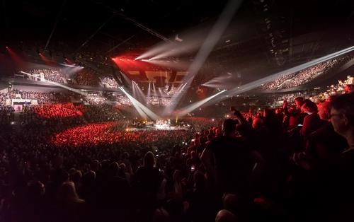 The 35,000sq m venue has a capacity between 12,500 and 15,000 depending on the type of activities taking place there / 3XN Architects