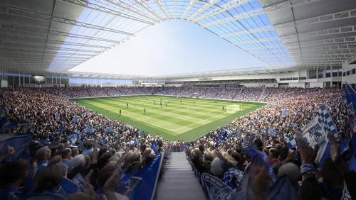 Bristol Rovers has already been given planning permission by South Gloucestershire Council to proceed with its new stadium development / Bristol Rovers