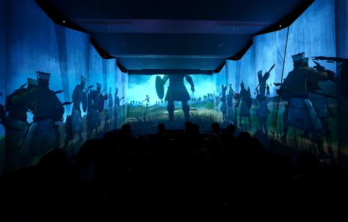 BRC’s role was to create a themed experience over the museum’s Narrative Floor, with its aim to tell the story of the Bible through history