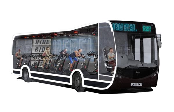 The 1Rebel bus: Active commuting, without the dangers of road cycling