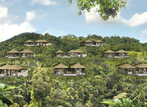 The tented properties are being built by Luxury Frontiers, which specialises in conceiving, designing and developing luxury tented suites and tree-top experiences / Nayara