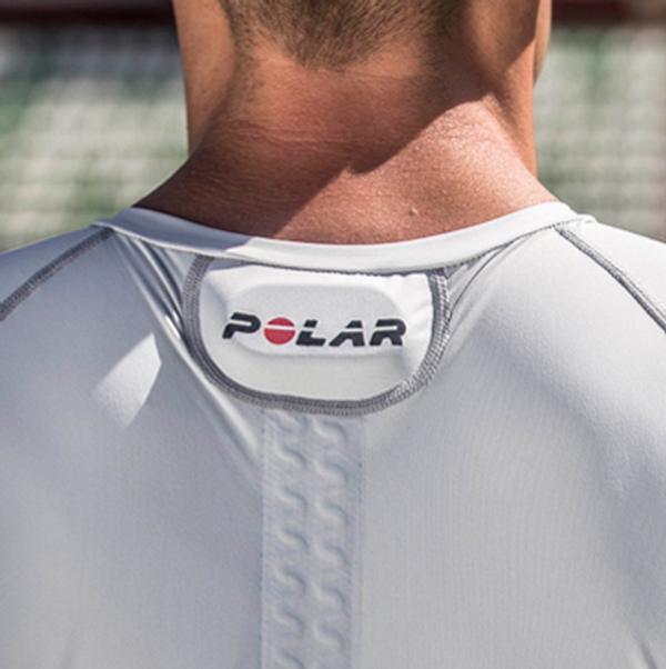The sleeveless Polar shirt replaces the need for a chest strap monitor