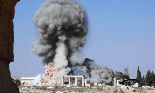 ISIS recently destroyed the ancient city of Palmrya