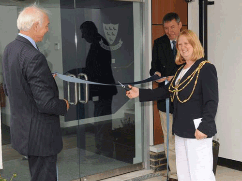 Sussex CCC unveils refurbished pavilion