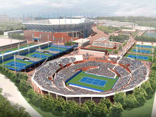 USTA unveils expansion plans for Billie Jean King National Tennis Center 