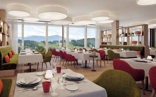 Wellness is continued in the Waldhotel’s dining options, with the Verbena Restaurant & Bar producing health-conscious dishes