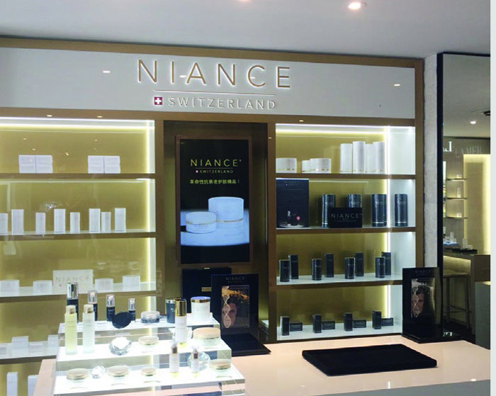 Niance was one of four luxurious brands to partner with Huber's / 