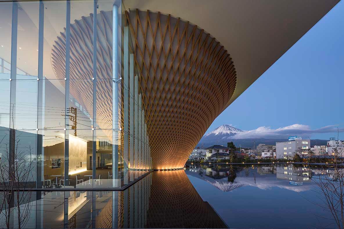 Ban's winning design submission was selected ahead of over 230 rival proposals
/ Shigeru Ban Architects