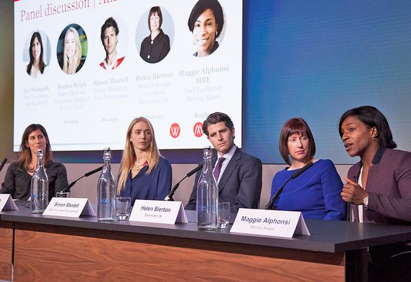The Moving Ahead Athlete-to-Business launch