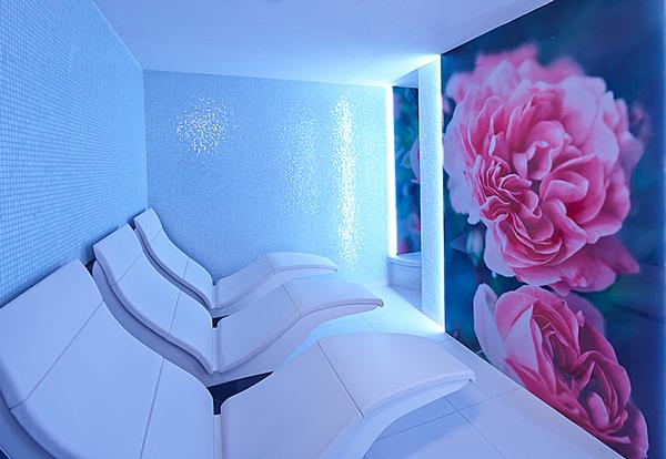 Half of the spa revenue comes from the World of Spa which features the Blossom Heat Room