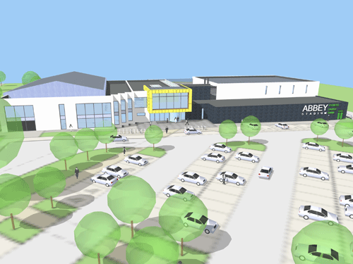 The Abbey Stadium Leisure Centre will be heated with recycled energy