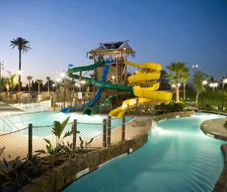 Spanish-themed waterpark opens in LA