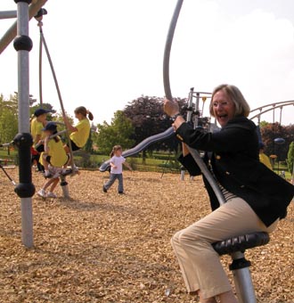 Horsham Park opens park play area