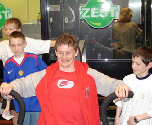 Launch of Zest childrens' gyms