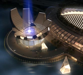 Las Vegas Sands to start work on Marina Bay resort in Singapore