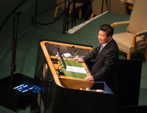 Chinese president Xi Jinping has expressed his desire for the nation to host the World Cup / Drop of Light/Shutterstock