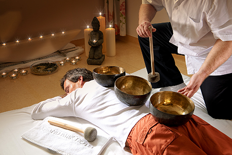 A Tibetan bell massage is just one of the traditional Chinese treatments offered at the hotel 