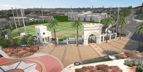 Uni of San Diego unveils US$13.8m ballpark
