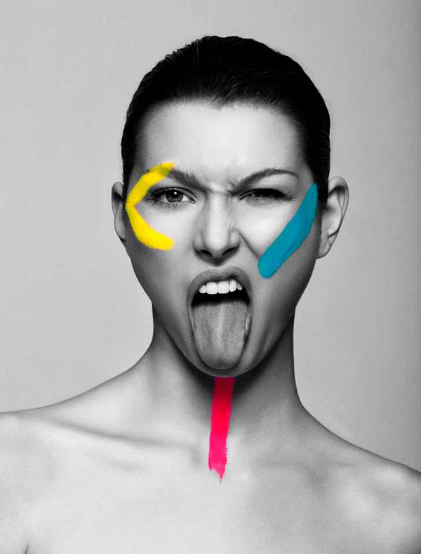 A fitness workout for the face 