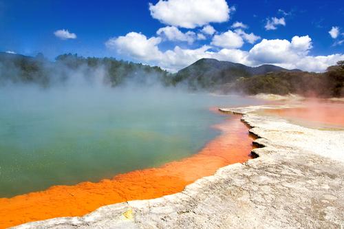 Rotorua's hot springs are largely unused for spa and wellness offerings / Shutterstock