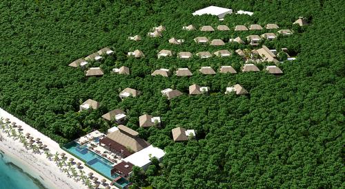 Scheduled to open in Q3 2018, Chablé Maroma will include an expansive 17,000sq ft spa created by Bonnie Baker, co-founder of Satteva Spa & Wellness Concepts